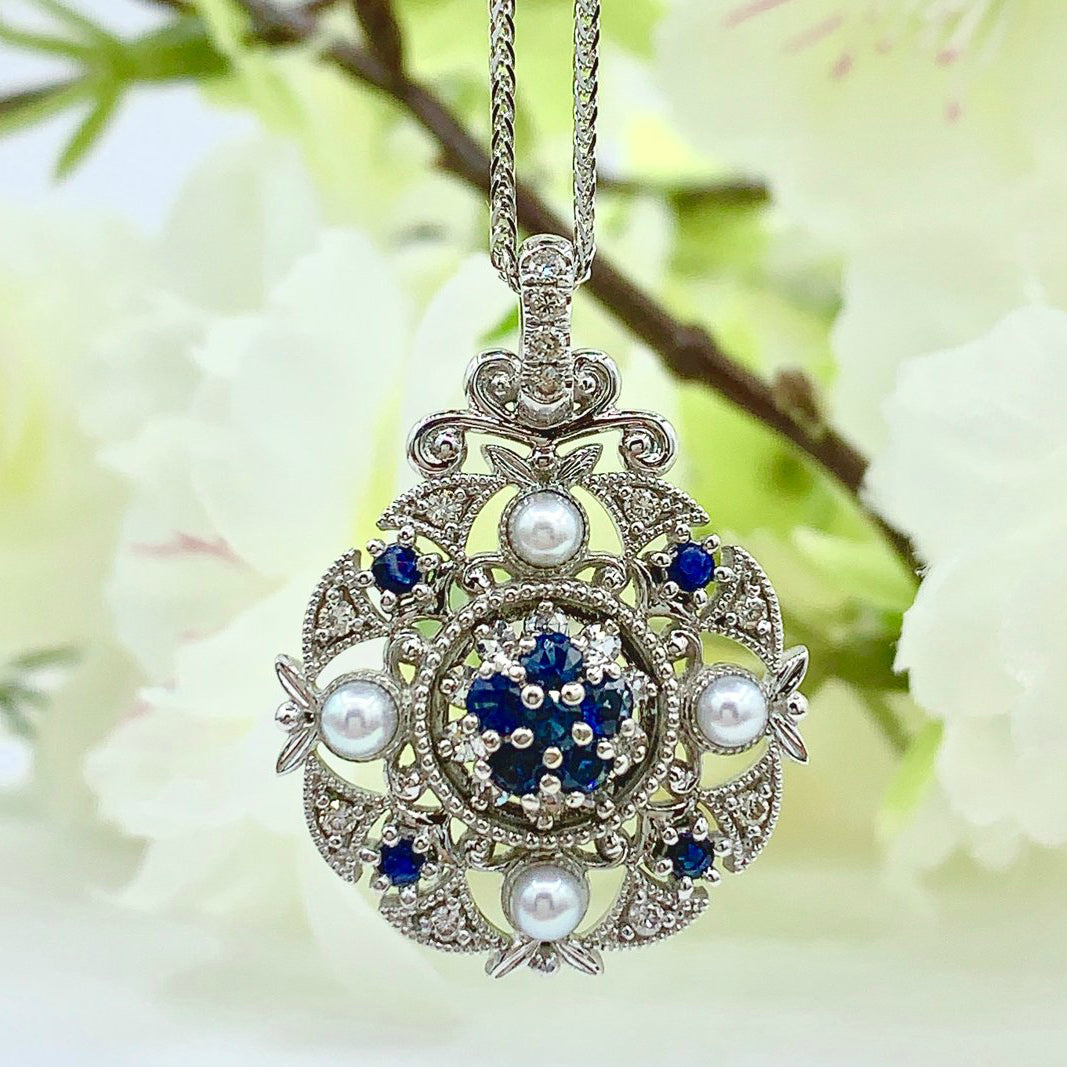 Treasured Cluster Custom Pendant