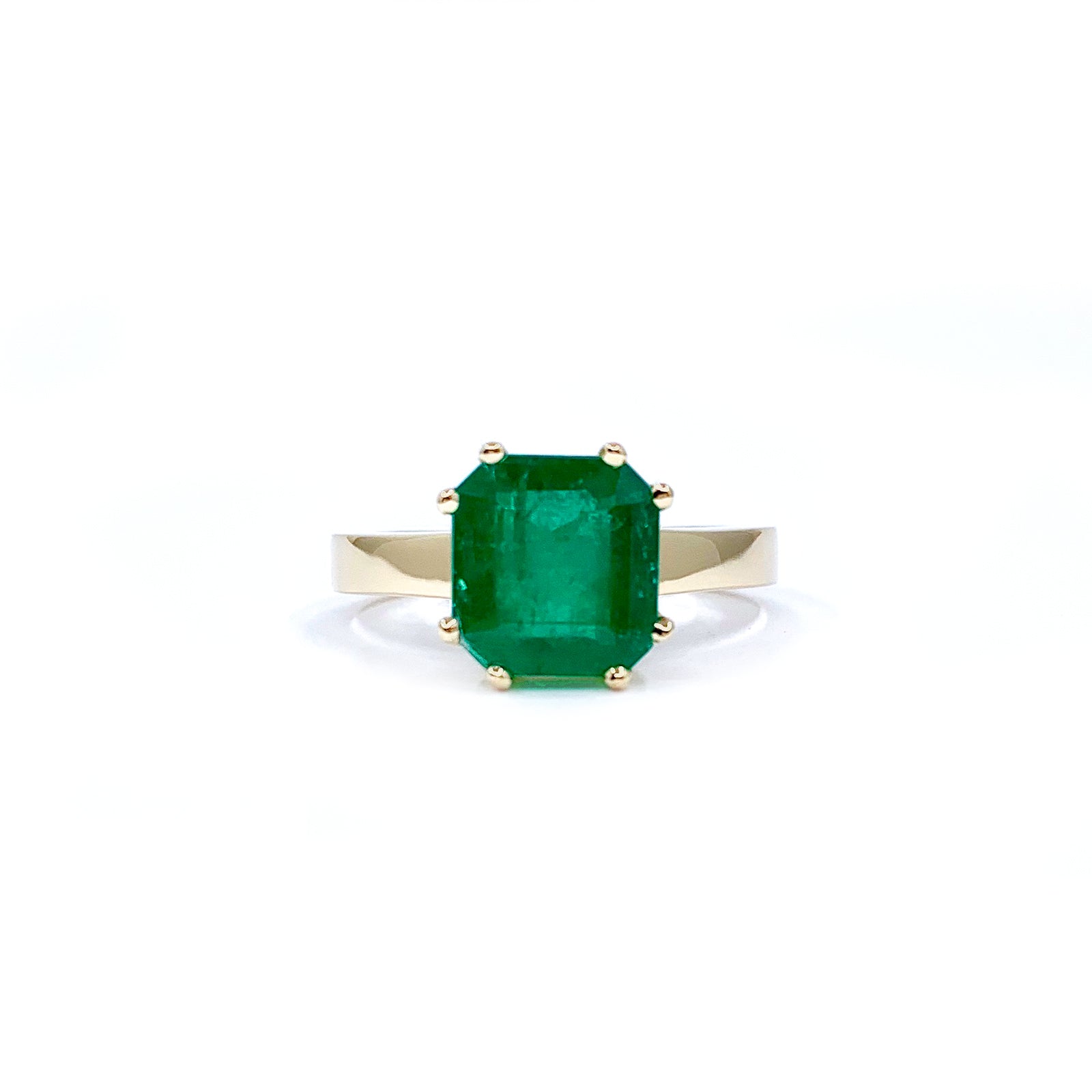 Emerald Beauty Custom Ring