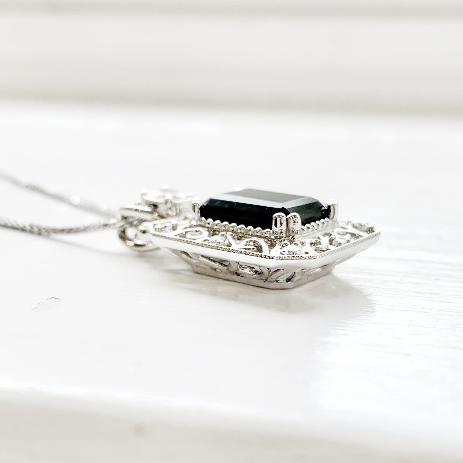 Black & White Custom Pendant