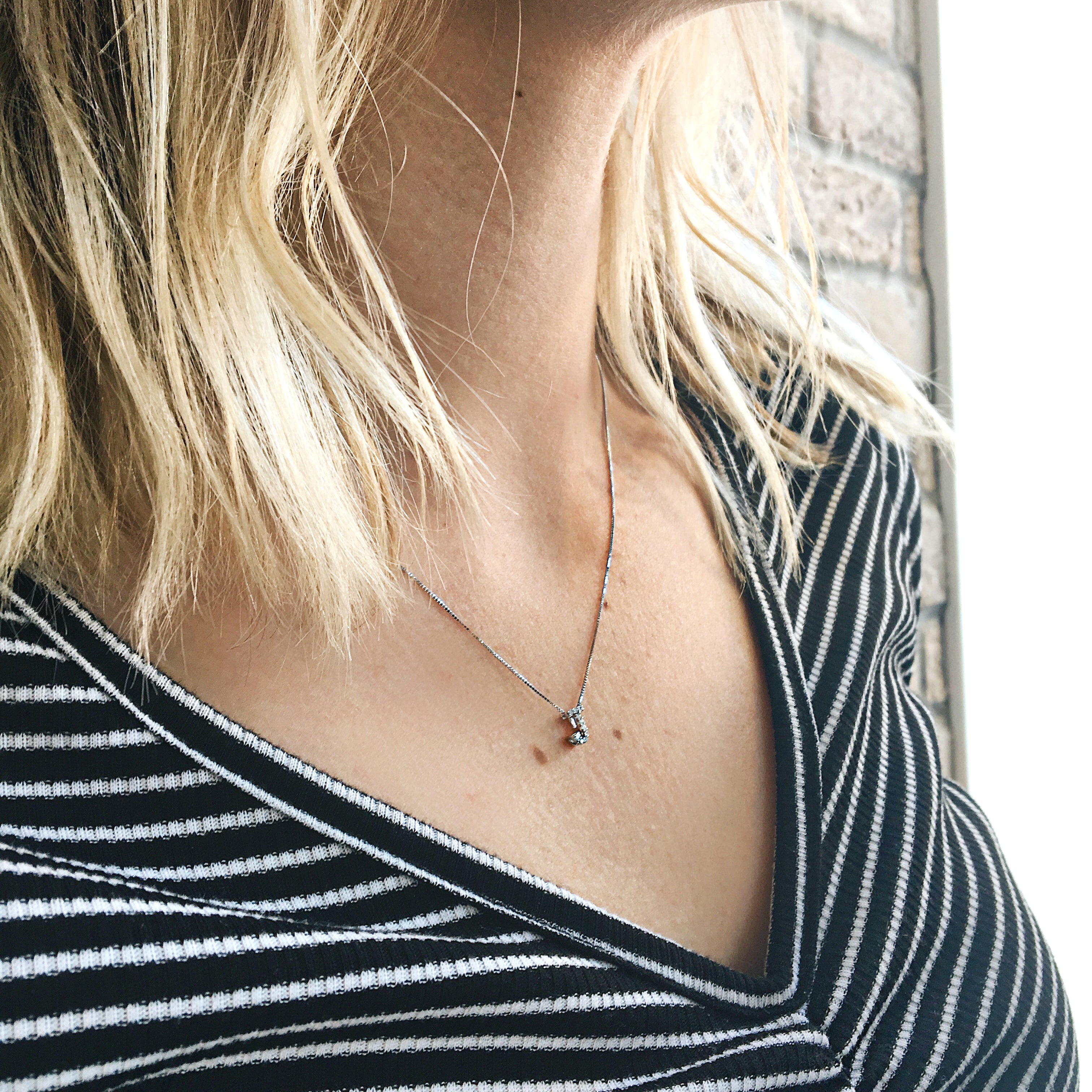 WIN a diamond initial pendant necklace