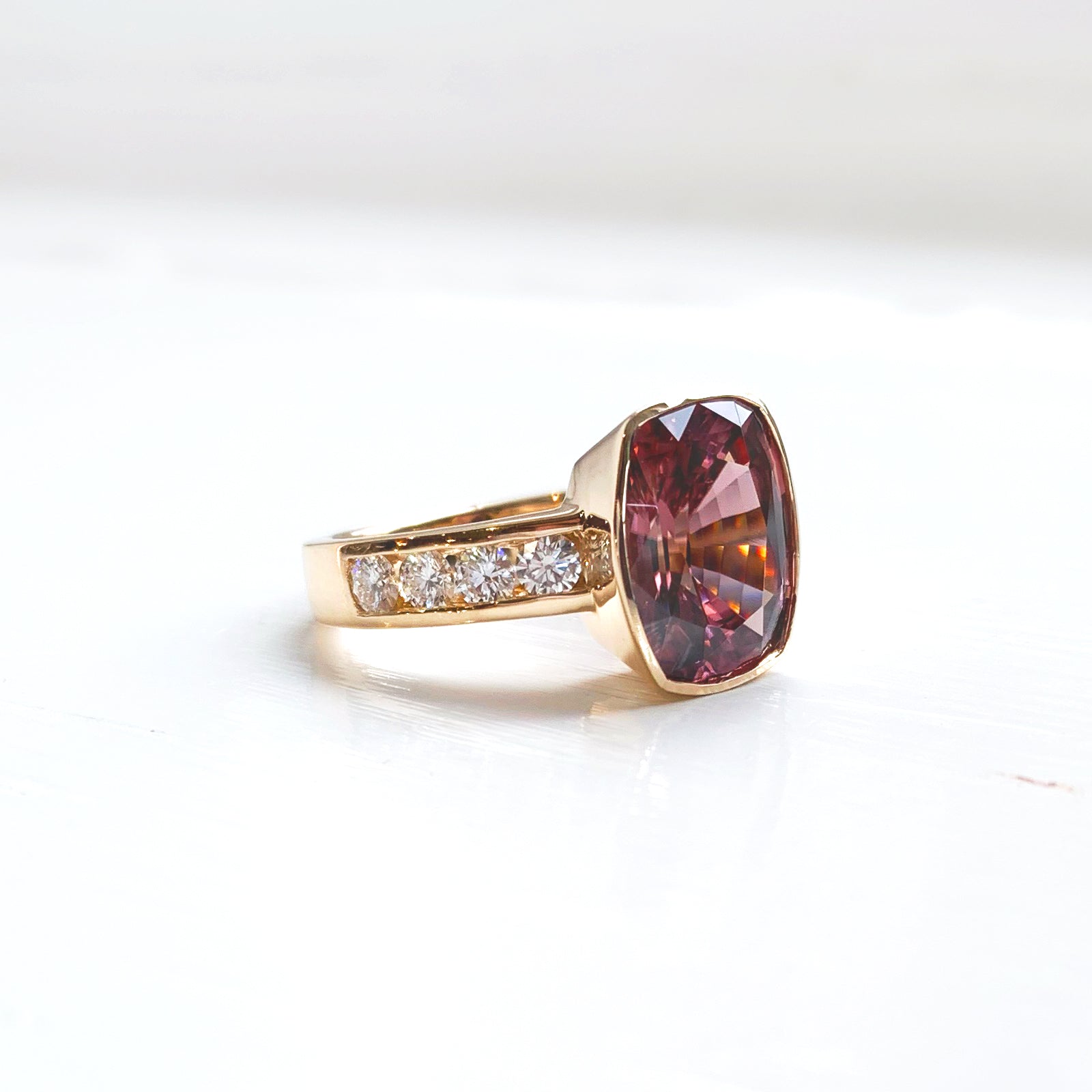 Classical Colour Pink Zircon