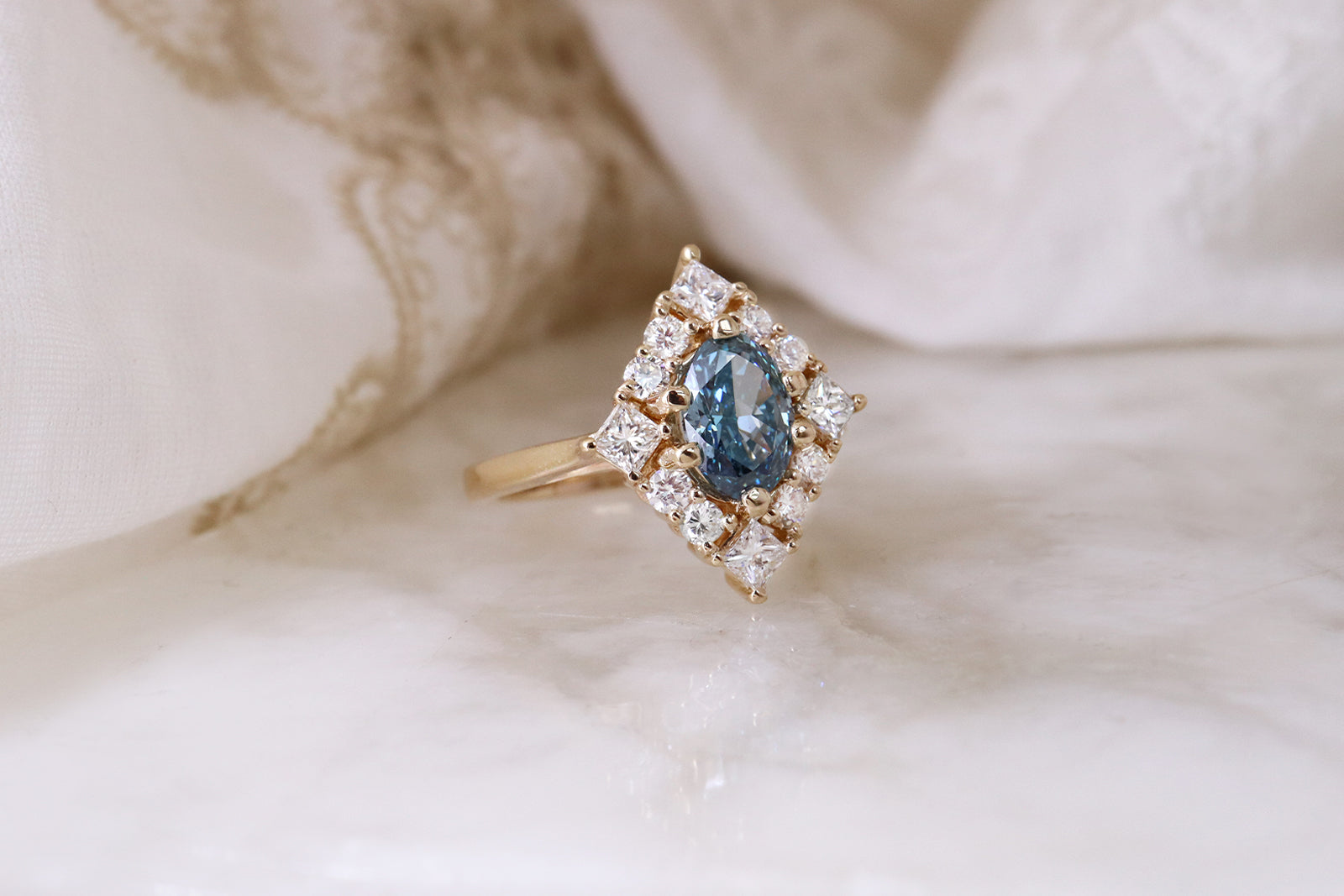 Stunning Blue Diamond