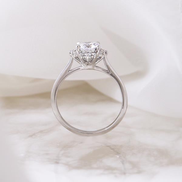 Diamond Custom Engagement Cluster Ring (36001)