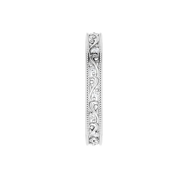 Diamond Anniversary Floral Eternity Band (37007)