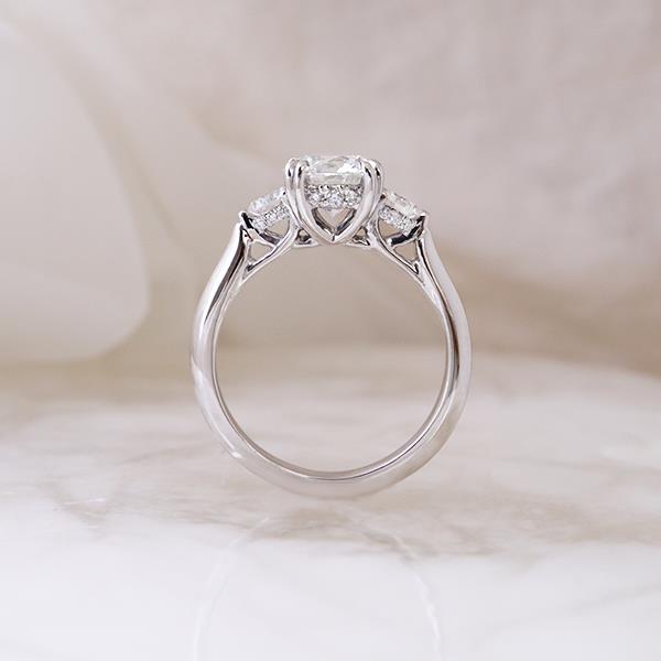 Diamond 3 Stone Engagement Ring - LG 1.92cttw (37317)