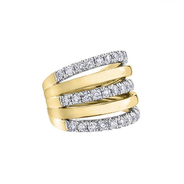 Diamond Wide Dinner Ring (34397)