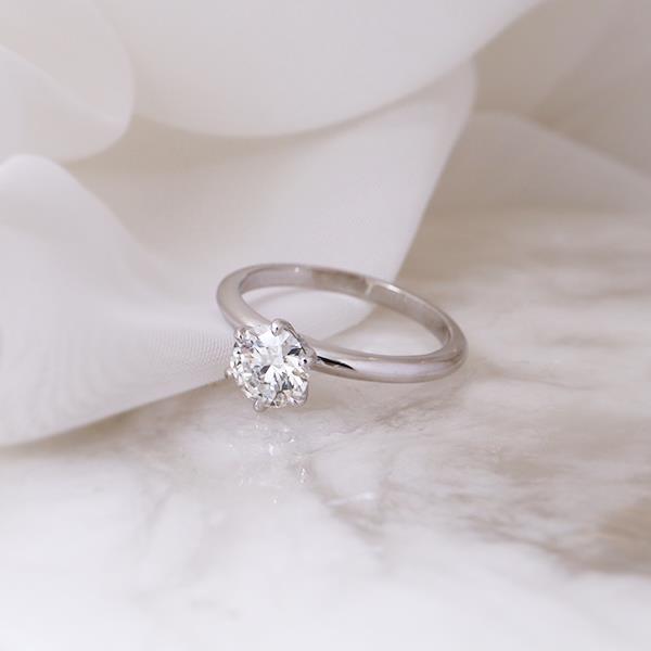 Diamond Solitaire Engagement Ring .30ct (35192)