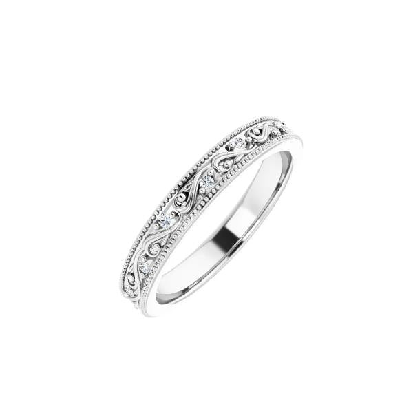 Diamond Anniversary Floral Eternity Band (37007)