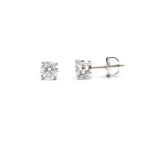 Diamond Stud Earrings - LG 1.40cttw (38132)