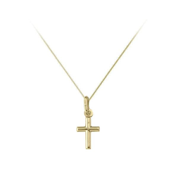 Gold Baby Cross Pendant (24504)