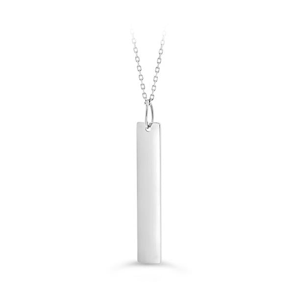 Gold Vertical Bar Necklace (32999)