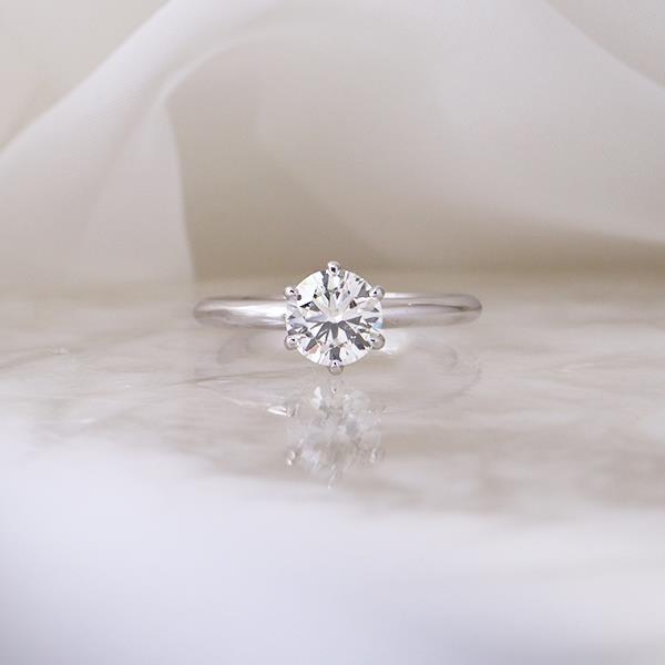 Diamond Solitaire Engagement Ring .30ct (35192)