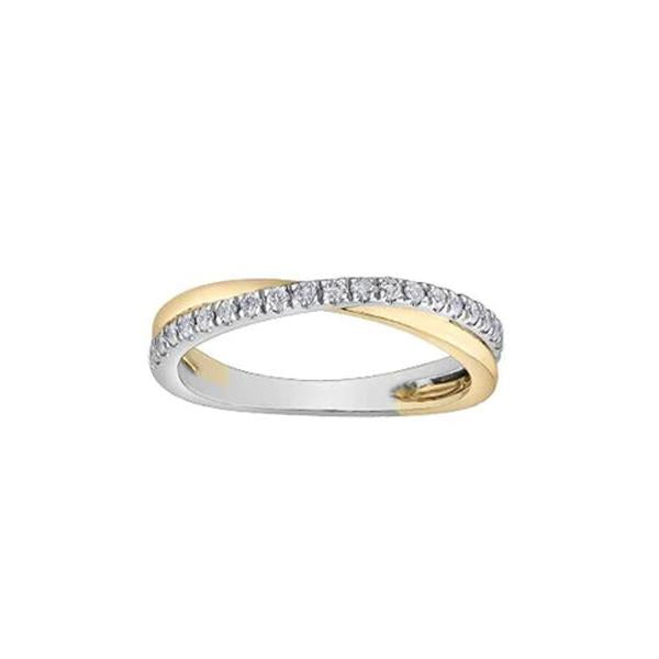 Diamond Criss Cross Anniversary Band (35272)