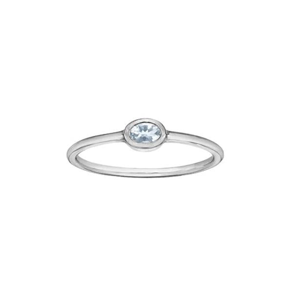 Genuine Aquamarine Ring (35796)