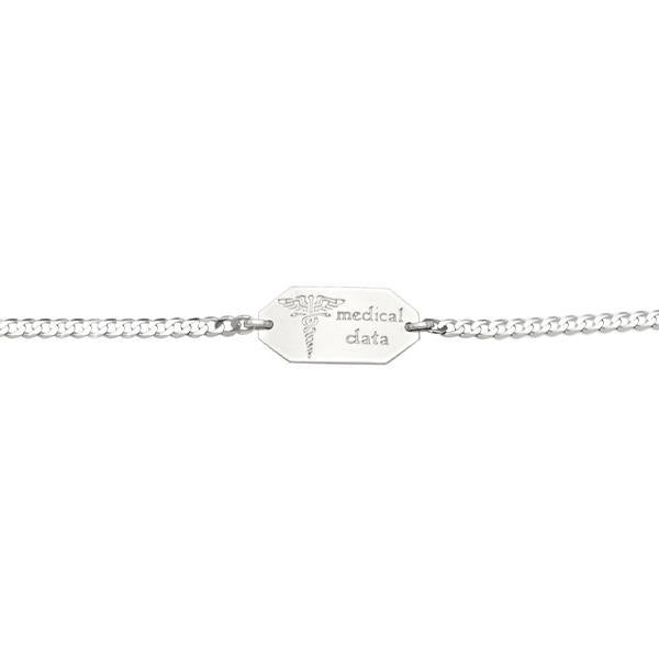 Gold Medical Alert Bracelet (35959)