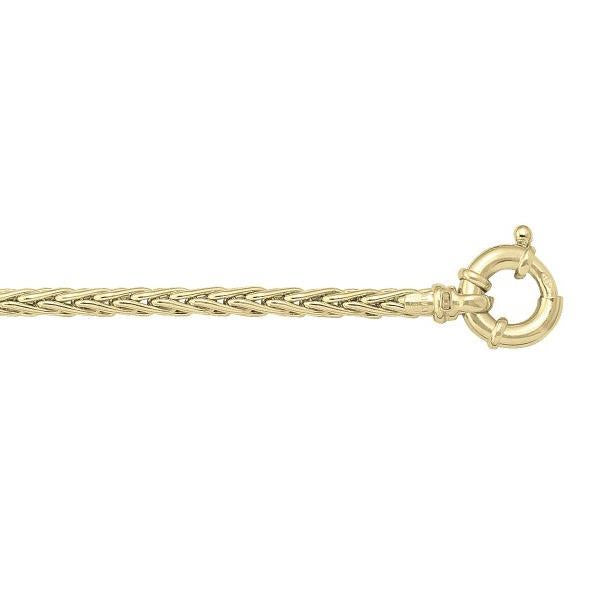 Gold Hollow Wheat Bracelet (36184)