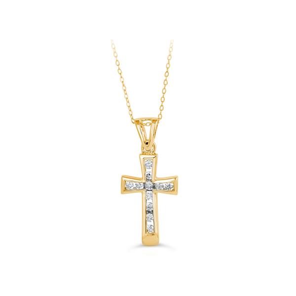 Diamond Cross Pendant (36623)