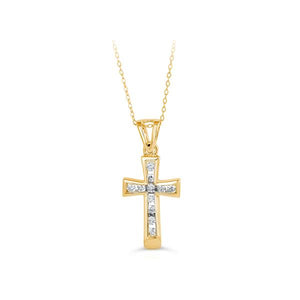 Diamond Cross Pendant (36623)