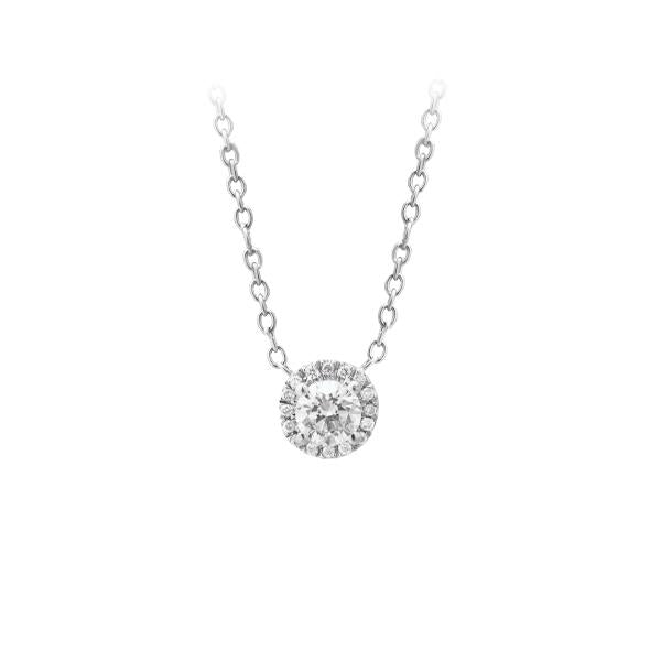 Diamond Halo Pendant .58ct (36987)