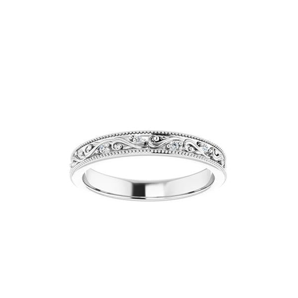 Diamond Anniversary Floral Eternity Band (37007)