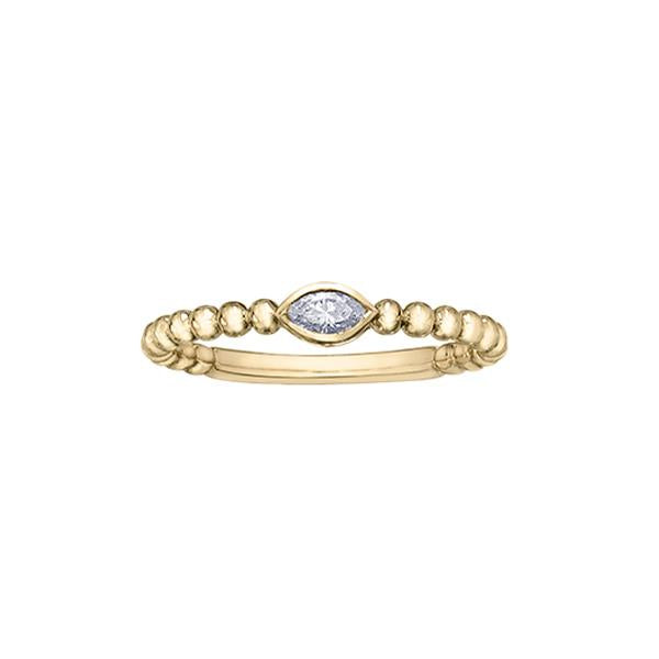 Diamond Marquise Solitaire Ring (37019)