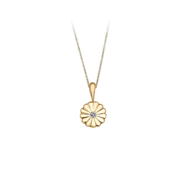 Diamond Flower Pendant (37080)