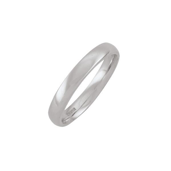 Gold Wedding Band 3mm  Size 6.5 (37102)