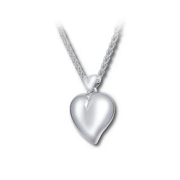 Memorial Pendant - Dual Heart (37725)