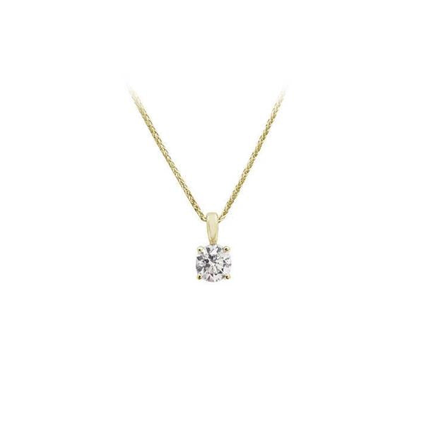 Diamond Solitaire Pendant .30ct (37751)