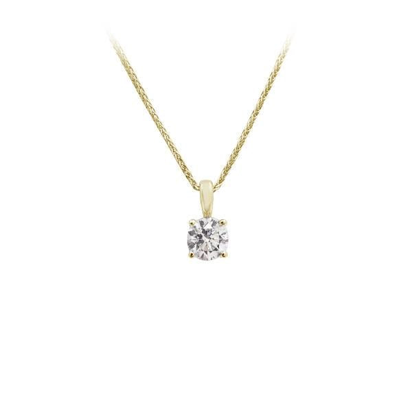 Diamond Solitaire Pendant .50ct (37752)