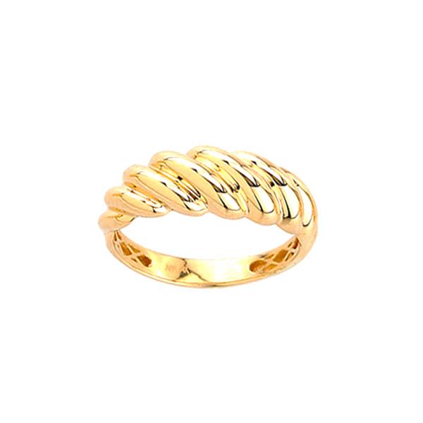 Gold Wave Fashion Ring (37761)