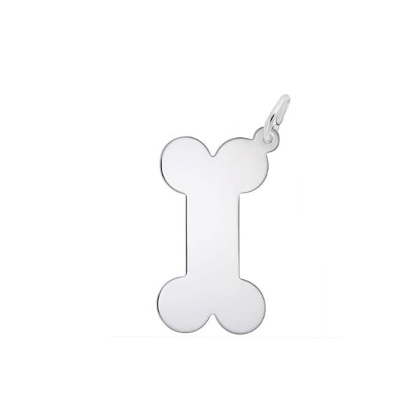 Sterling Silver Dog Bone Pendant (37870)