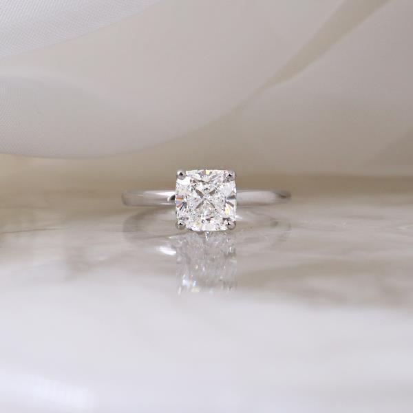 Diamond Hidden Halo Engagement Ring - LG 2.12cttw (37889)