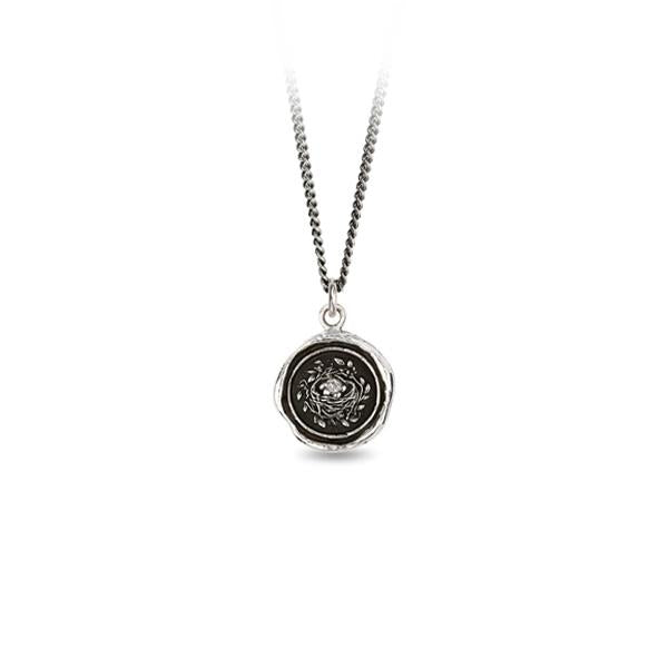 Pyrrha Necklace Diamond 'Safe and Sound' 18inch (38128)