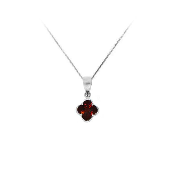 Genuine Garnet Pendant (38175)