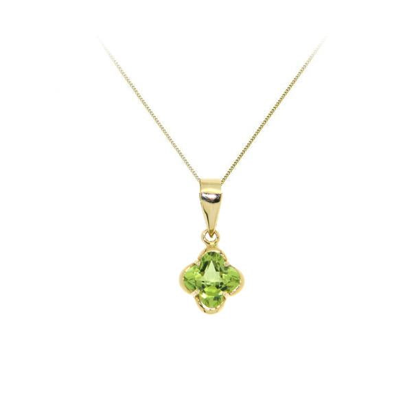 Genuine Peridot Pendant (38393)