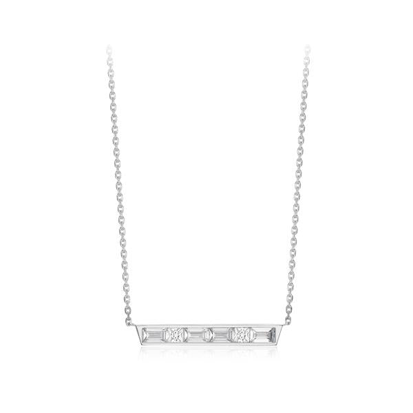 Elle Necklace 'Baguette' Collection (38409)