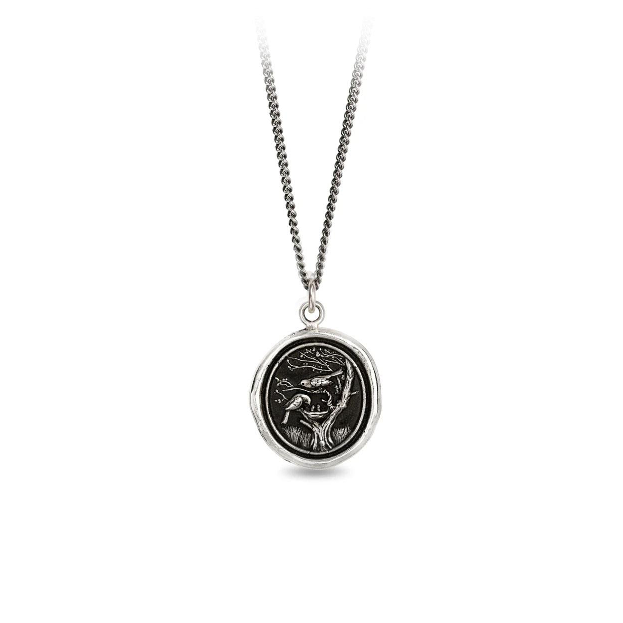 Pyrrha Necklace 'Love Makes a Home' 20inch (38610)