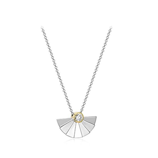 Elle Necklace 'Pleat' Collection (38620)