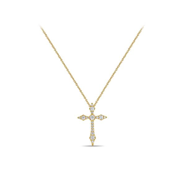 Diamond Cross Pendant (38691)