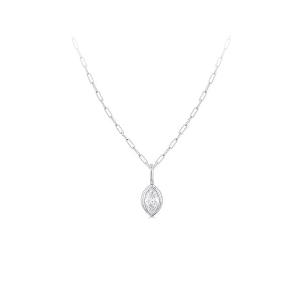 Diamond Marquise Pendant (38714)