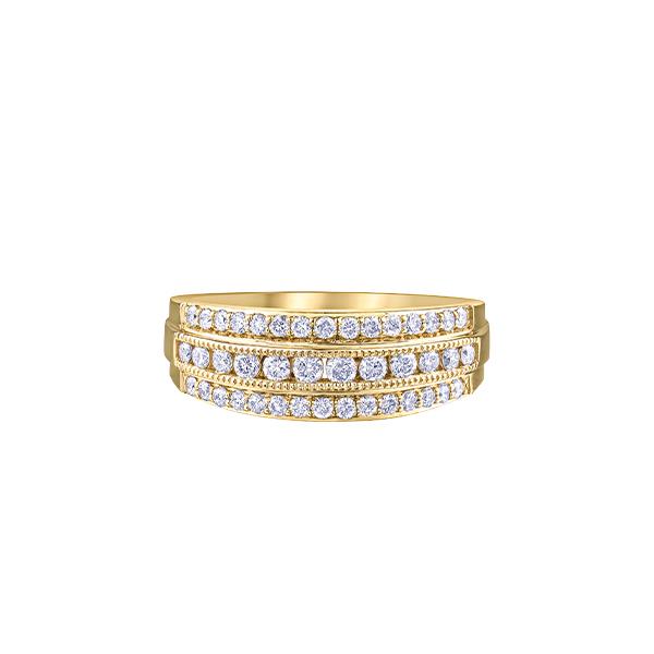 Diamond Anniversary 3 Row Band (38928)