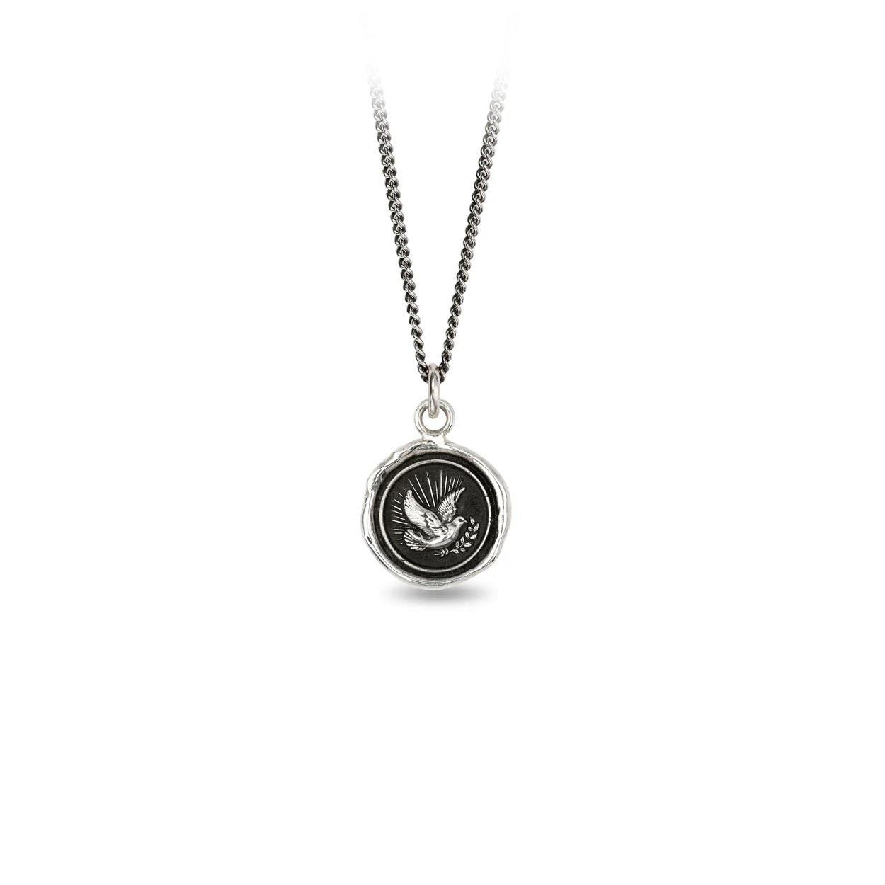 Pyrrha Necklace 'Peace Dove' 18inch (39236)