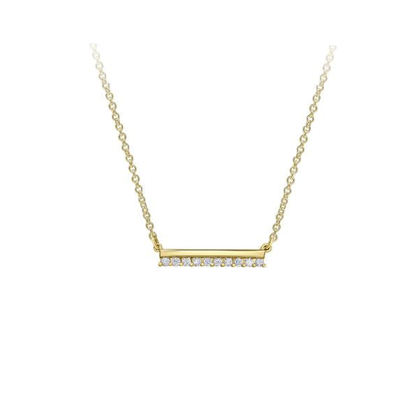 Diamond Bar Necklace (39249)