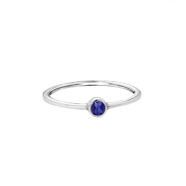 Genuine Sapphire Birthstone Ring (29474)