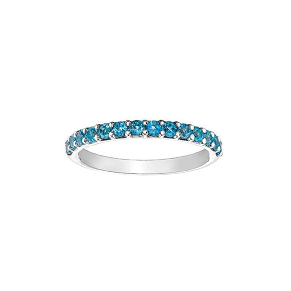 Genuine Blue Topaz Ring (32547)