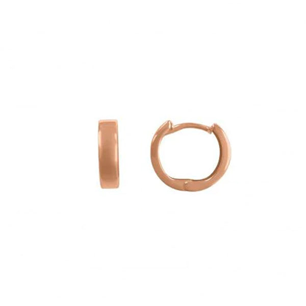 Gold Huggie Hoop Earrings 3mmx13mm (34039)