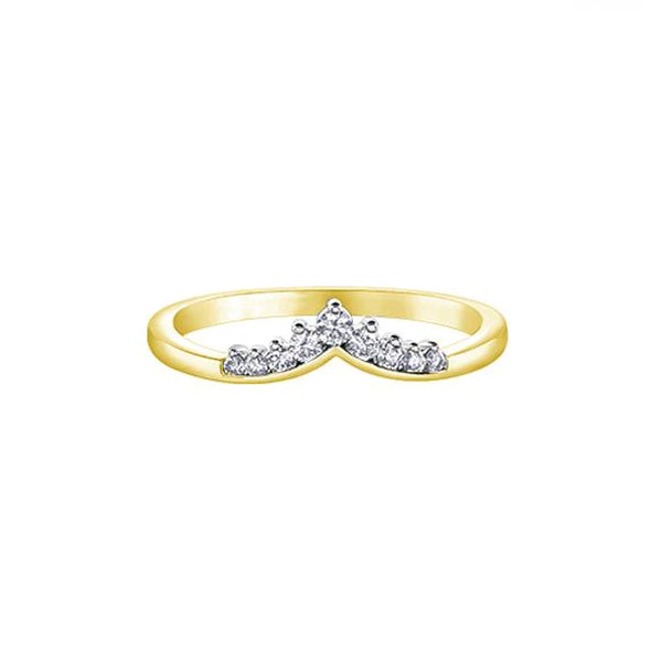 Diamond Tiara Anniversary Band 10 Karat (34101)