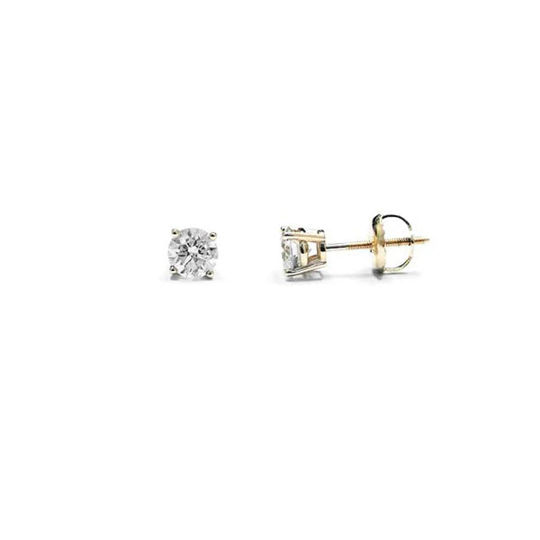 DIAMOND STUD EARRINGS - .70ct tw (34644)