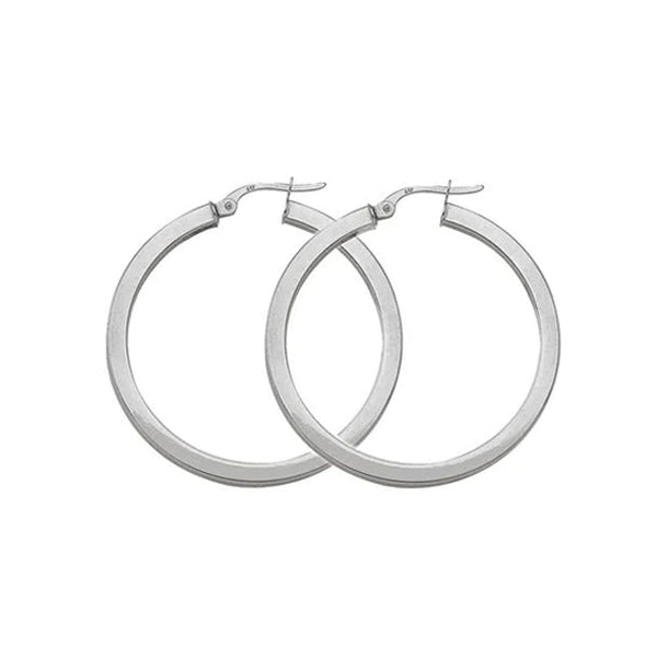 Gold Hoop Earrings 35mm (34741)